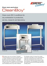 clean room station CleanBoy Flyer