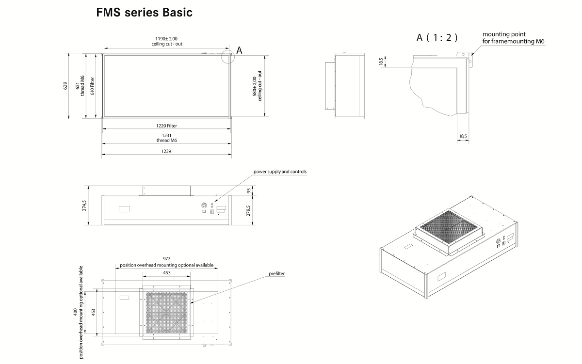 Boîte à flux laminaire Spetec Série EFBS, 6.957,78